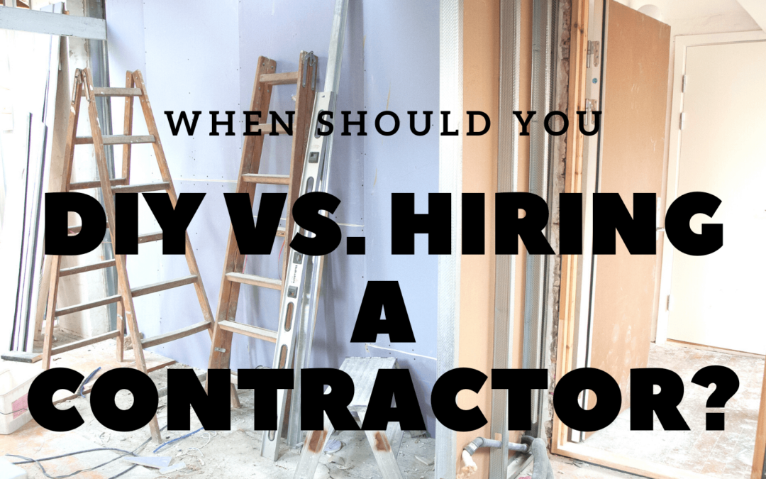 Deciding Between DIY and Hiring a Handyman